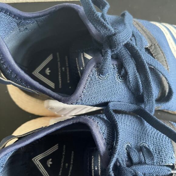 Adidas Men\'s Originals X White Mountaineering NMD_R2 Navy Shoes Sneakers Size 11 main image 8